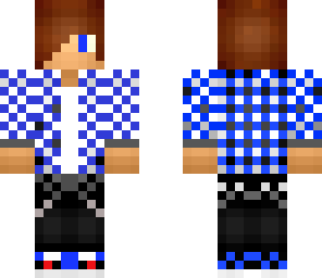 blue teenager