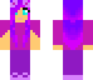 purple girl