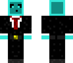 blue slime in suite