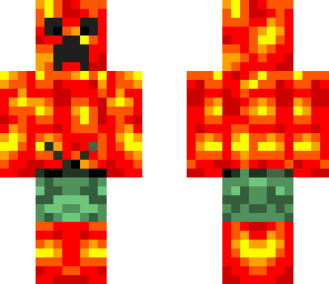 lava creeper with shorts