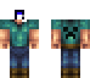steve with a small head