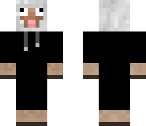 sheepman in hoodie