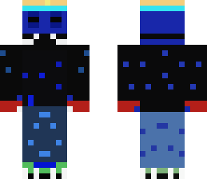 blue men