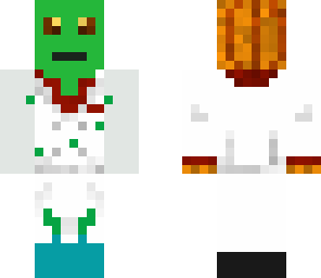 green blob man