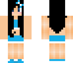 cheerlader blue