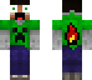 surprised teenage steve with fire two