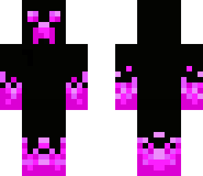 purple flaming creeper