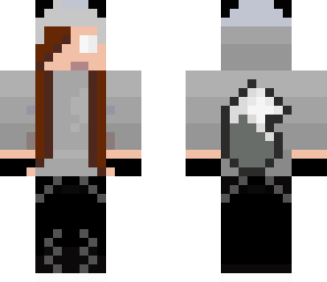 herobrine wolf girl
