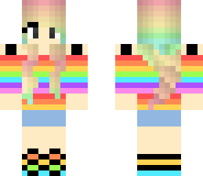 rainbow girl