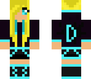 modified blue girl