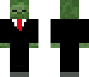 zombie in tuxedo with red tie