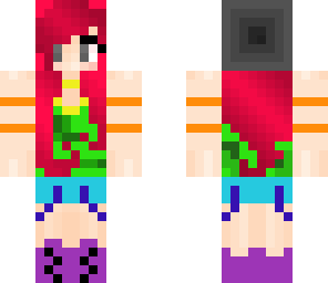 rainbow girl