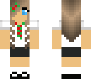 school girl with bow 2