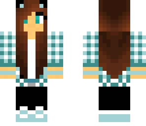 cute cat girl skin