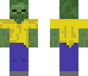 zombie - yellow shirt