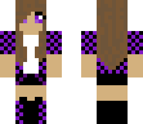 purple girl
