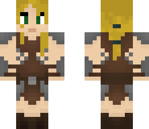 themeparkkid's warrior girl skin