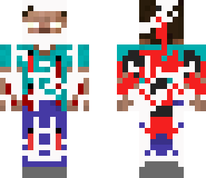 bloody skelelton herobrine
