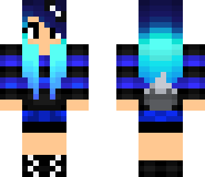 sweater dressblue and black
