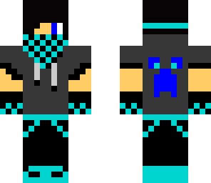 blue teen boy