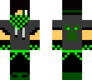 green teen boy