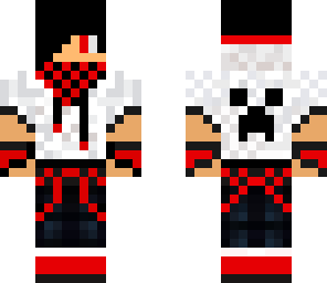 cool red and white teen