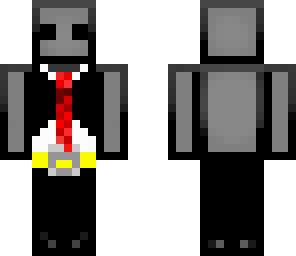 robot in suit