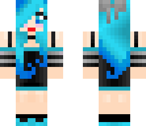 edited blue emo-girl