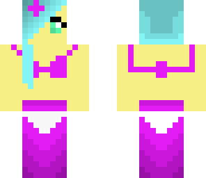 purple mermaid