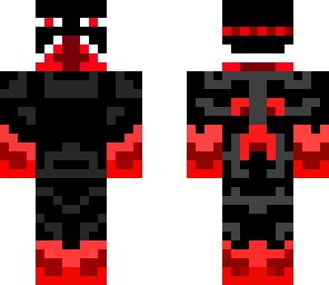 red flaming enderman 