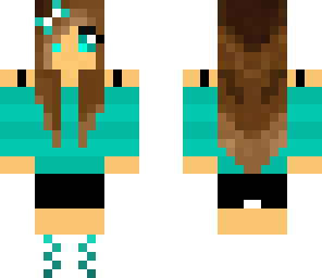 blue girl