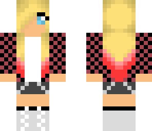 black and red girl fixed