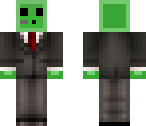 slime suit green