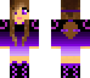 ender dragon girl ponytail