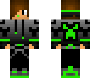 glowing boy