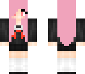 pink hair girl