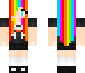 rainbow flower girl