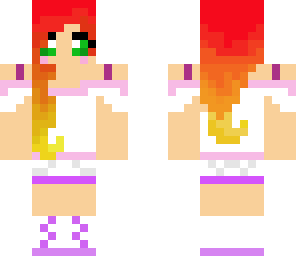 flame girl