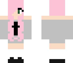 pastel goth simple girl
