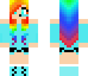 rainbowdash my little pony skin