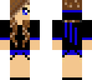 blue skrillex girl fix