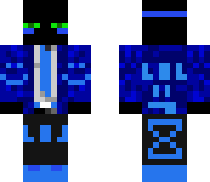 blue enderman guy