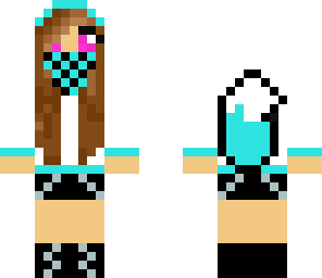 masked wolf girl