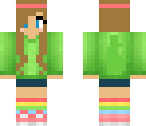 colorful girl