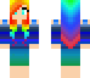rainbow girl