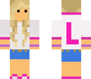 cute pink girl