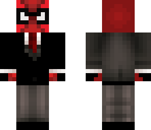 deadpool in a suit and vest