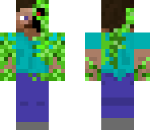 steve with creeper infection