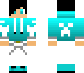 blue hood guy