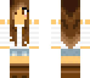 casual girl without headphones